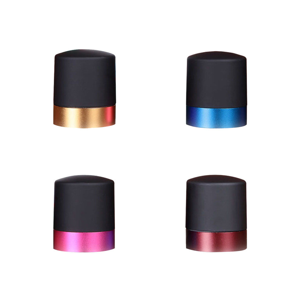 Wine Beer Glass Set - Conjunto de 4 Rolhas de Vinho