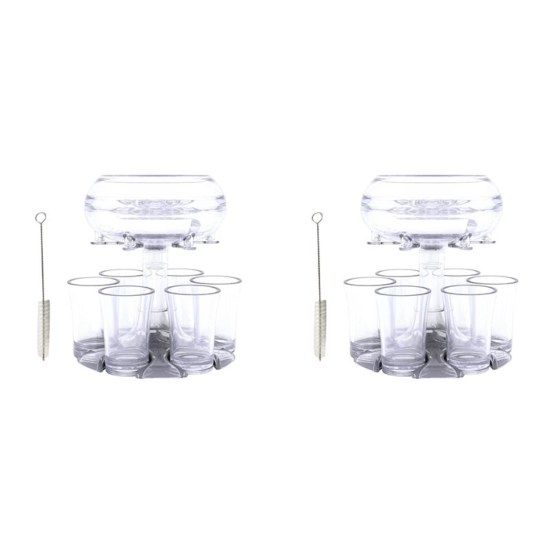 Wine Beer Glass Set - M11K-2 Conjunto Dispensador de 6 Copos