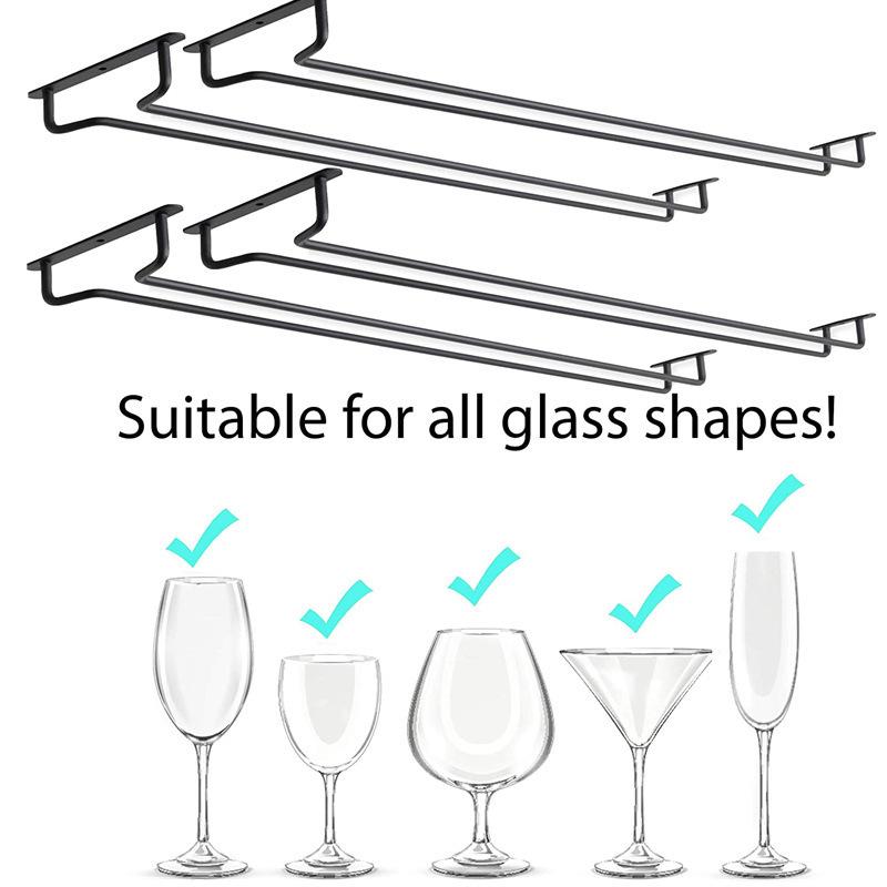 【S】1PC Suporte de Parede Preto - Wine Rack Wall Mount avaliação e preço