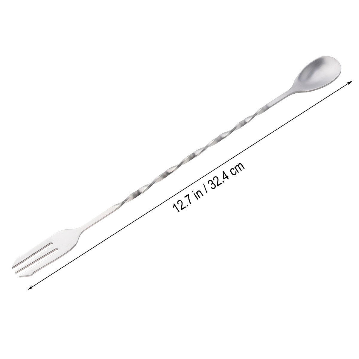 Colher de aço inoxidável 304 c - Bar Spoon Twisted avaliação e preço