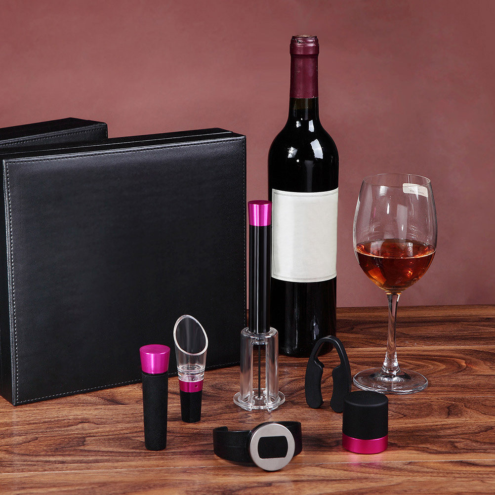 Conjunto de 4 Rolhas de Vinho  - Wine Beer Glass Set avaliação e preço