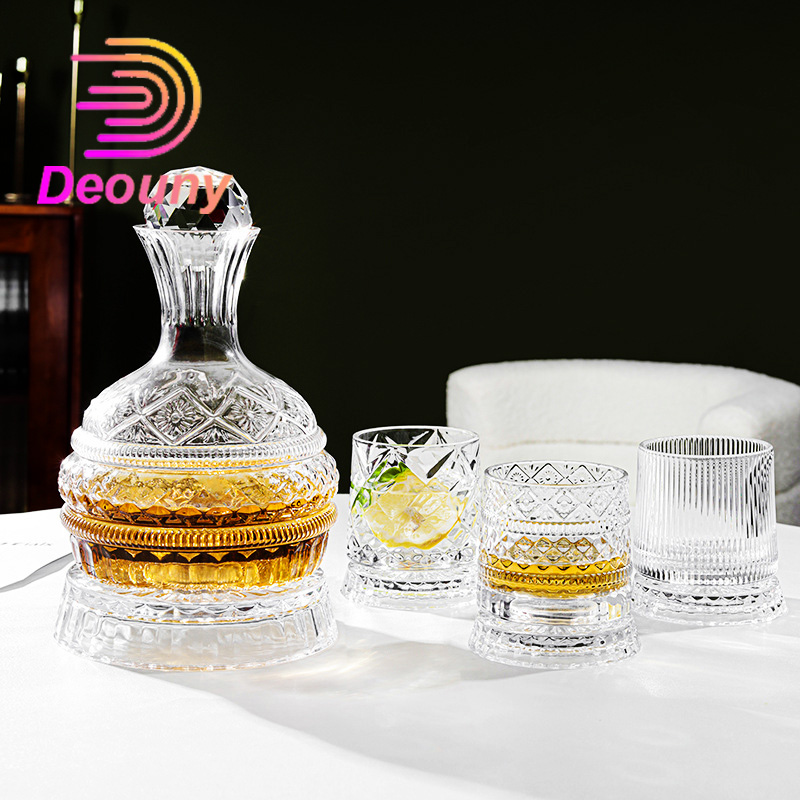 Decantador de vinho giratório  - Wine Beer Glass Set avaliação e preço