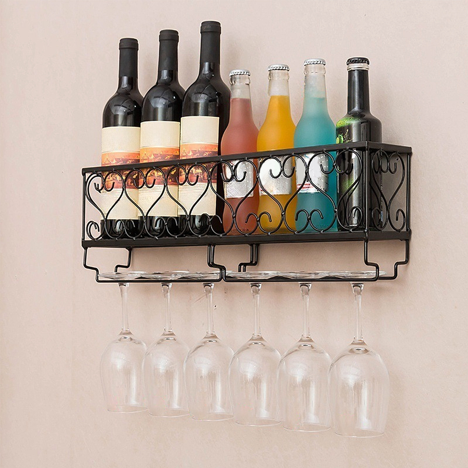 Suporte de Parede para Garrafa - Wine Rack Wall Mount avaliação e preço