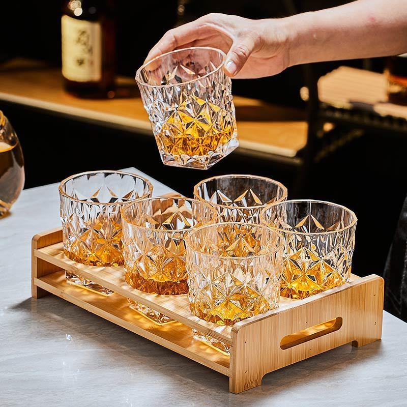 Copo de Vidro Retrô Esculpido  - Wine Beer Glass Set avaliação e preço
