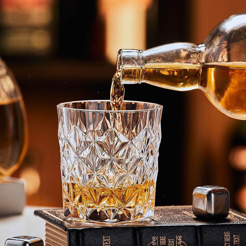 Copo de Vidro Retrô Esculpido  - Wine Beer Glass Set avaliação e preço