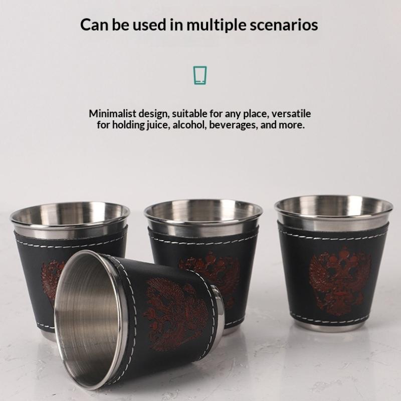 Conjunto de 4 Copos de Viagem  - Wine Beer Glass Set avaliação e preço