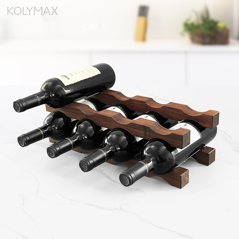 Suporte de Vinho em Madeira Só - Wine Beer Rack avaliação e preço