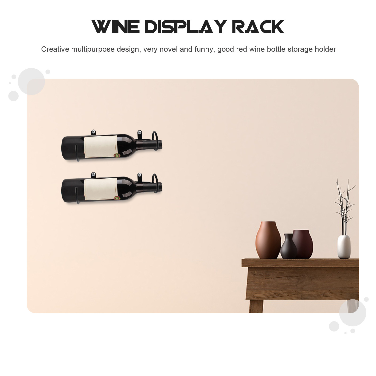 1 unidade de suporte de parede - Wine Rack Wall Mount avaliação e preço