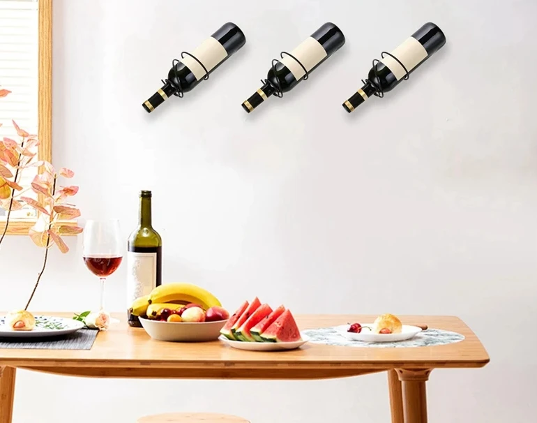 Pacote de 6 cremalheiras de vi - Wine Rack Wall Mount avaliação e preço
