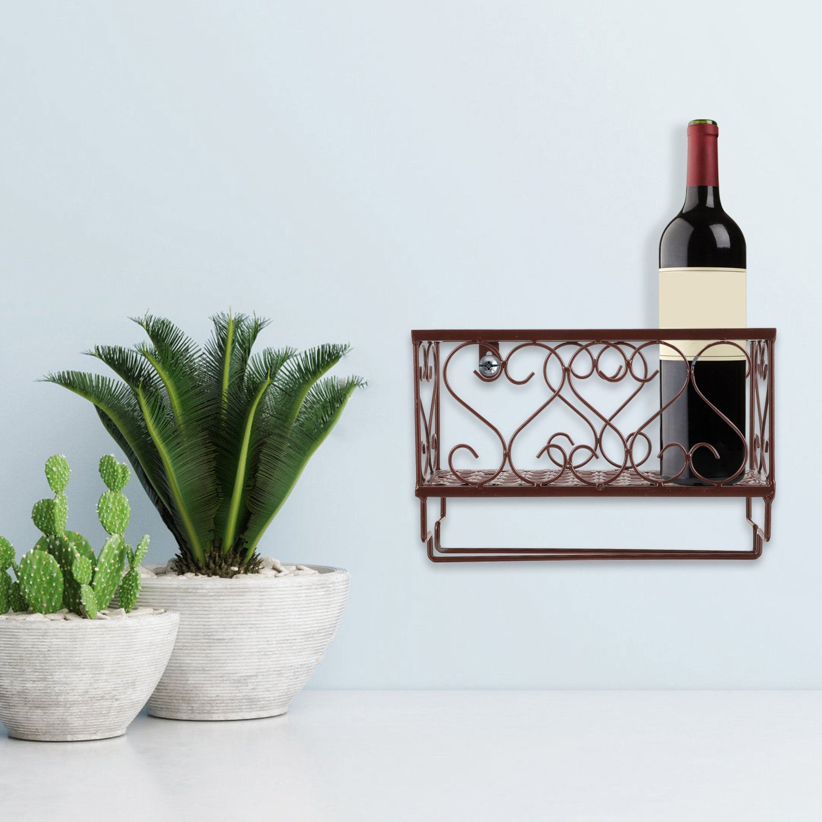 Suporte de Parede para Garrafa - Wine Rack Wall Mount avaliação e preço