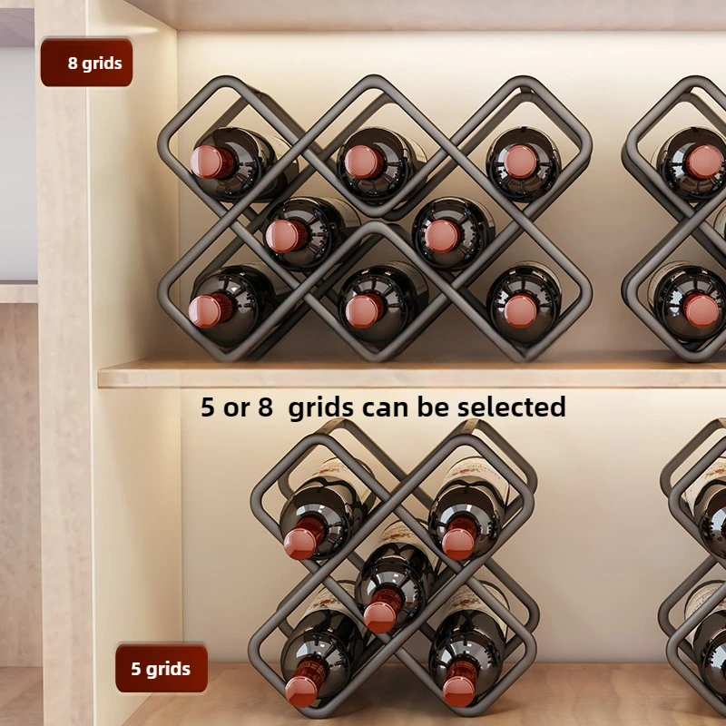 Rack de vinho hexagonal de met - Wine Beer Rack avaliação e preço
