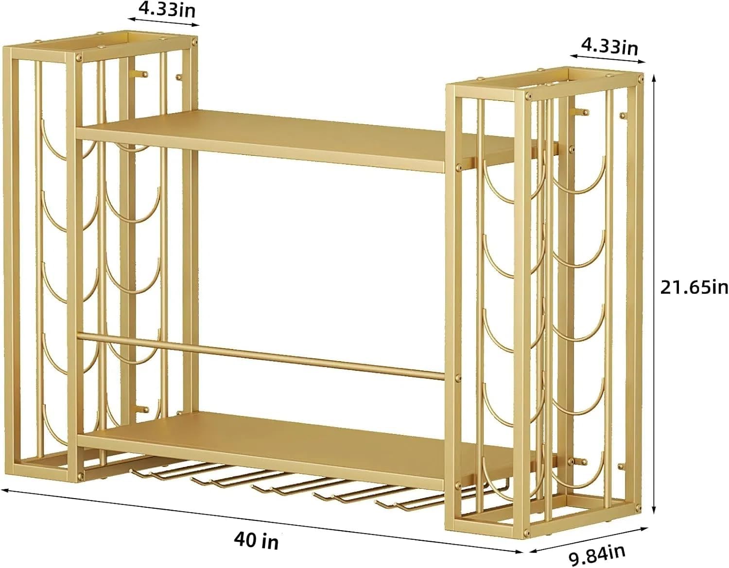 Suporte de Vinho Montado na Pa - Wine Rack Wall Mount avaliação e preço
