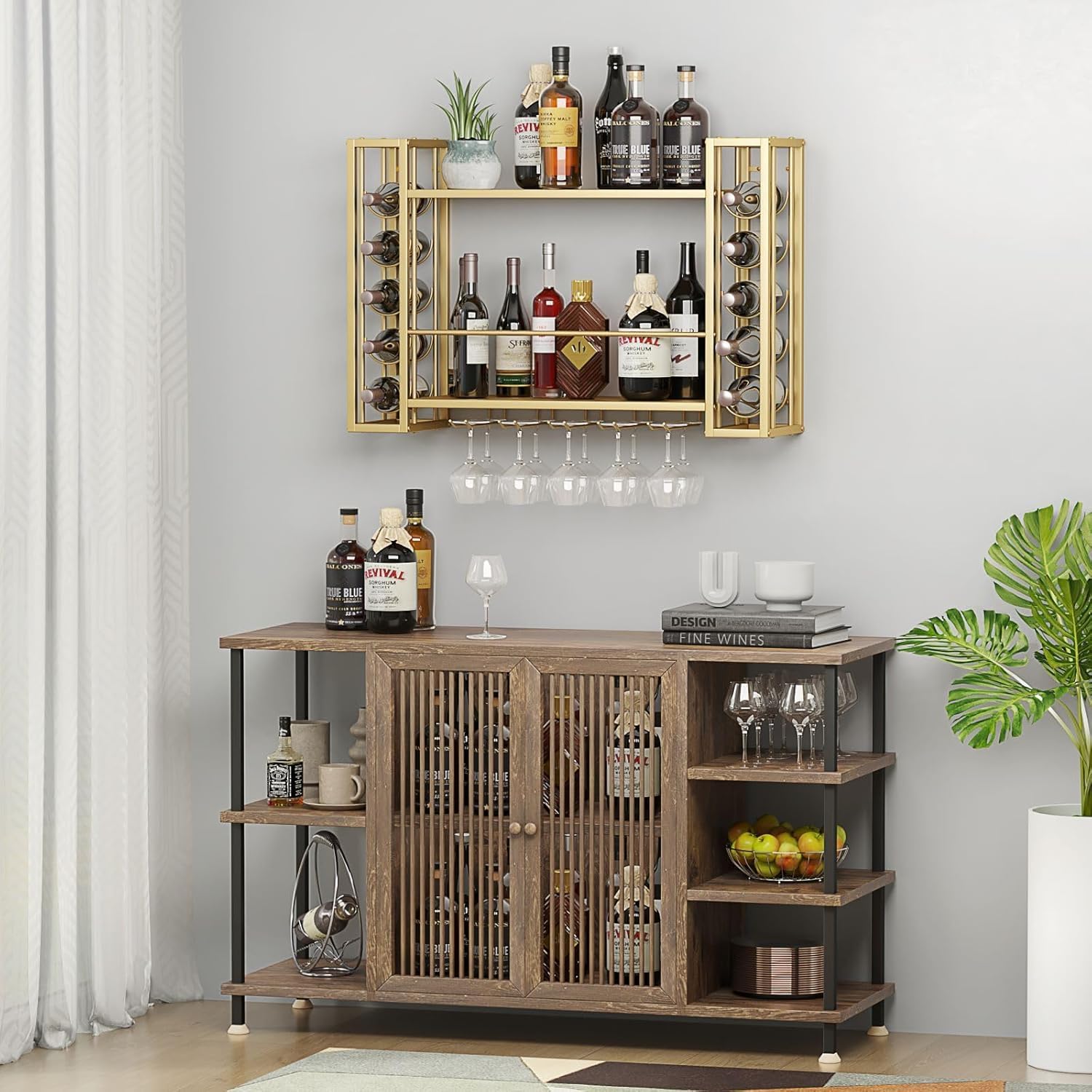 Suporte de Vinho Montado na Pa - Wine Rack Wall Mount avaliação e preço