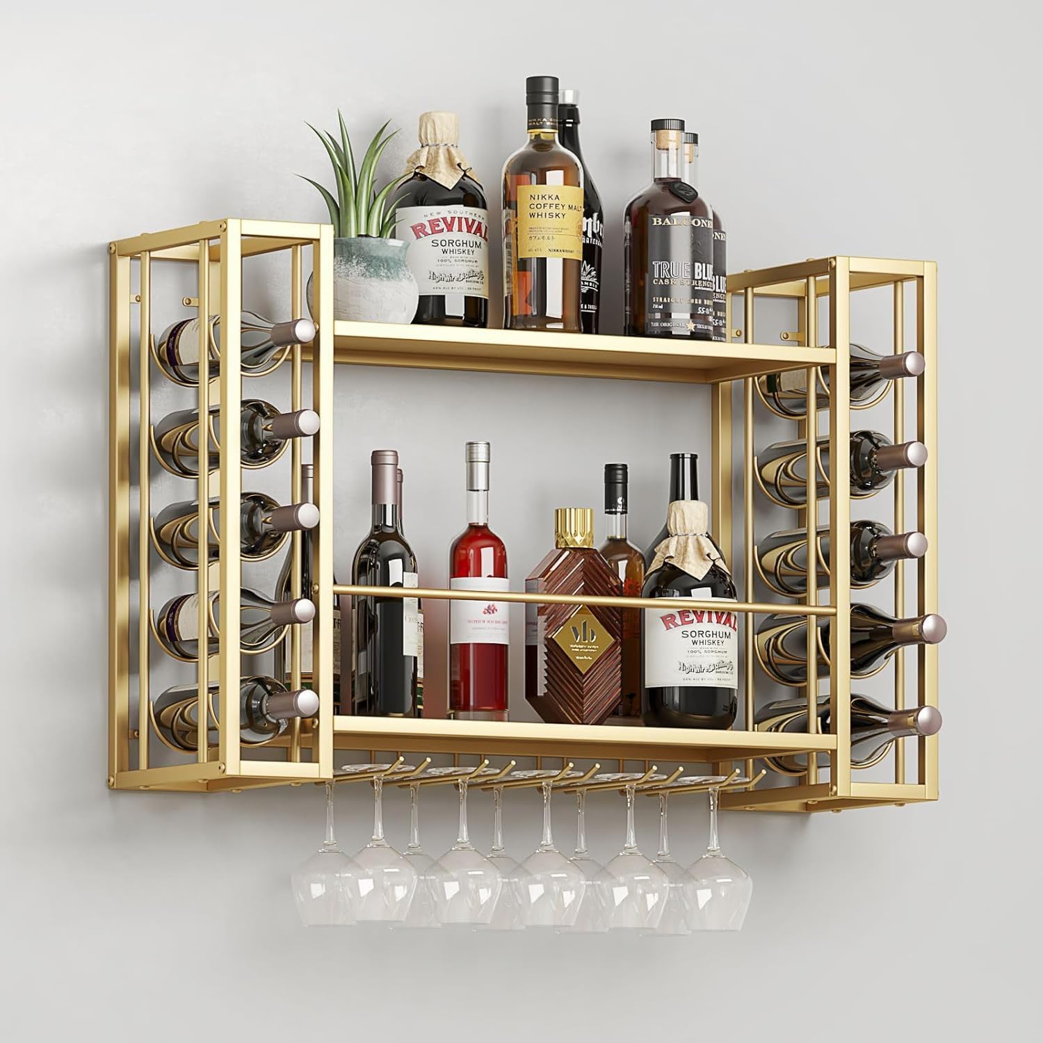 Suporte de Vinho Montado na Pa - Wine Rack Wall Mount avaliação e preço
