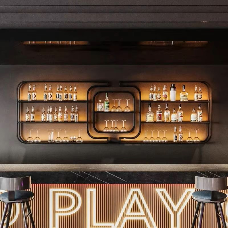 Rack de vinho de ferro forjado - Wine Rack Wall Mount avaliação e preço